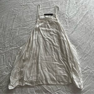 Brandy Melville White Halter Tank Top